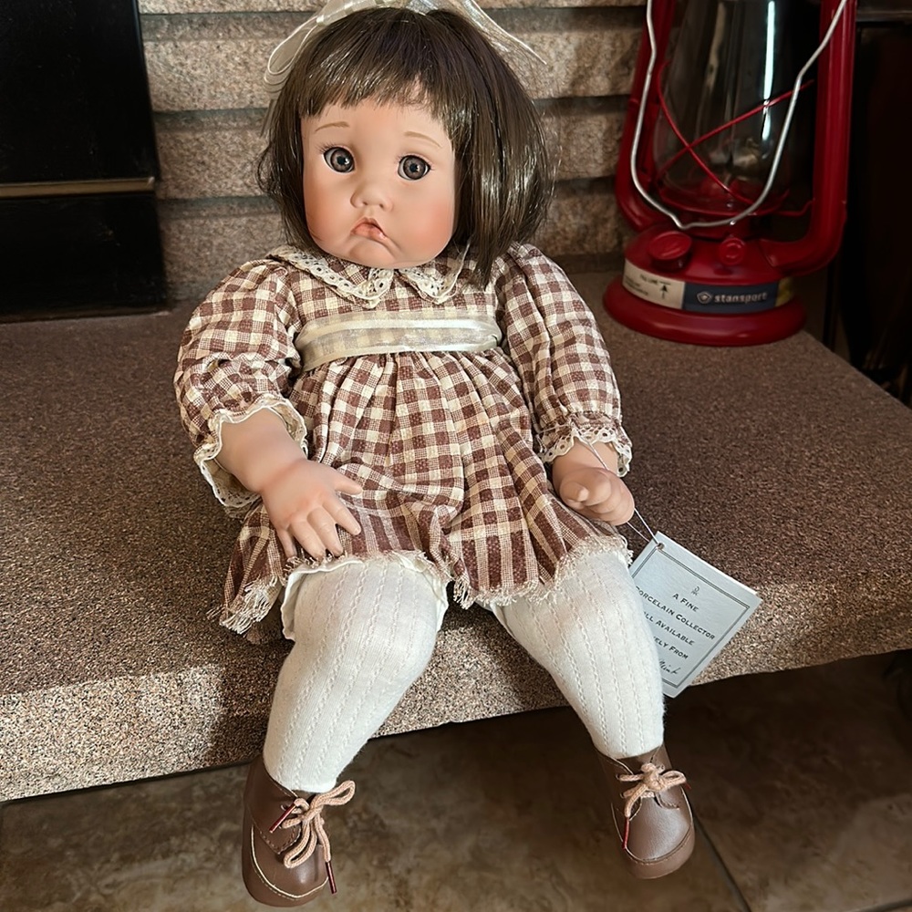 Beautiful Vintage porcelain doll
